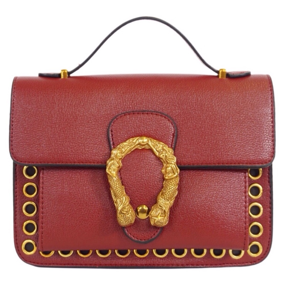 Vegan Leather Shoulder Bag